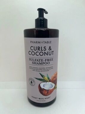 Pharm to Table Curls & Coconut Sulfate-Free Shampoo - 33 Fl Oz - NWT